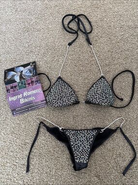 Black Crystal Competition Bikini